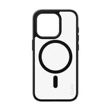 PanzerGlass CARE by ® Flagship Case Transparent Urban Combat m. Sort MagSafe iPhone 15 Pro