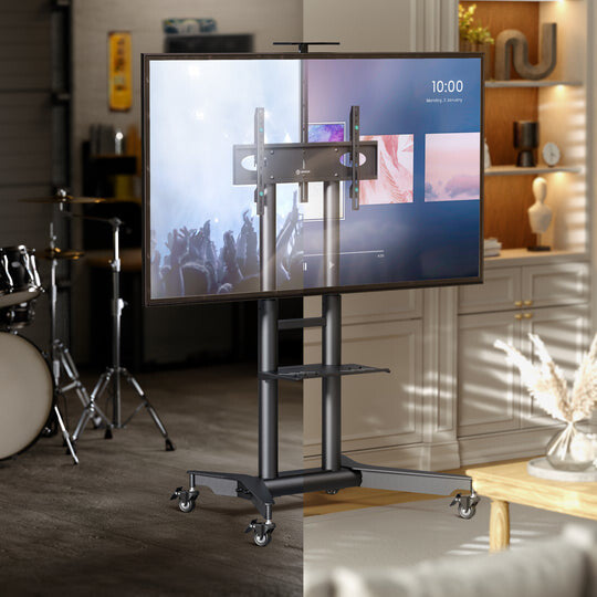 ONKRON TS1571-B tv-beslag 190,5 cm (75") Sort