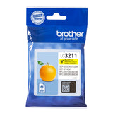 Brother LC3211Y blækpatron 1 stk Original Standard udbytte Gul