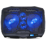 Spirit of Gamer Airblade 600 køling til laptop 43,2 cm (17") 1500 rpm Sort, Blå