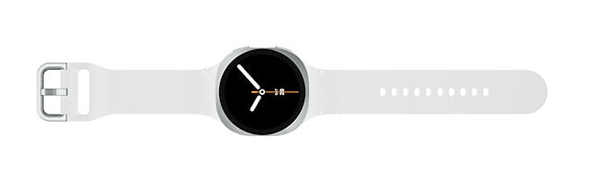 Samsung Galaxy Watch 8 3,3 cm (1.3") AMOLED 40 mm Digital 438 x 438 pixel Berøringsskærm 4G Sølv Wi-Fi GPS (satellit)