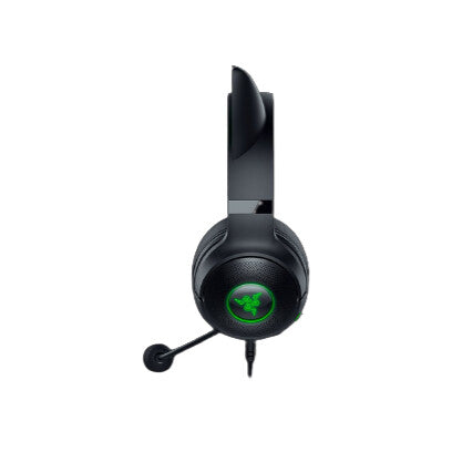 Razer Kraken Kitty V2 Headset Ledningsført Spil USB Type-A Sort