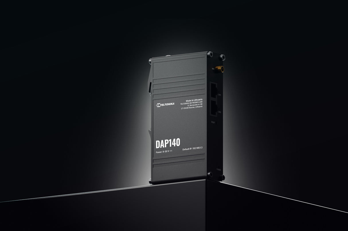 Teltonika DAP140 300 Mbit/s Sort Strøm over Ethernet (PoE)