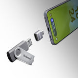 Intenso USB Adapter A480C - USB-A til USB-C (3-pak)