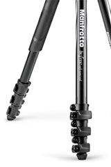 Manfrotto MKBFRLA4BK-BH tripod 3 leg(s) Black, Silver