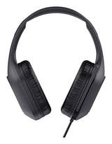 Trust GXT 415 Zirox Headset Ledningsført Spil Sort