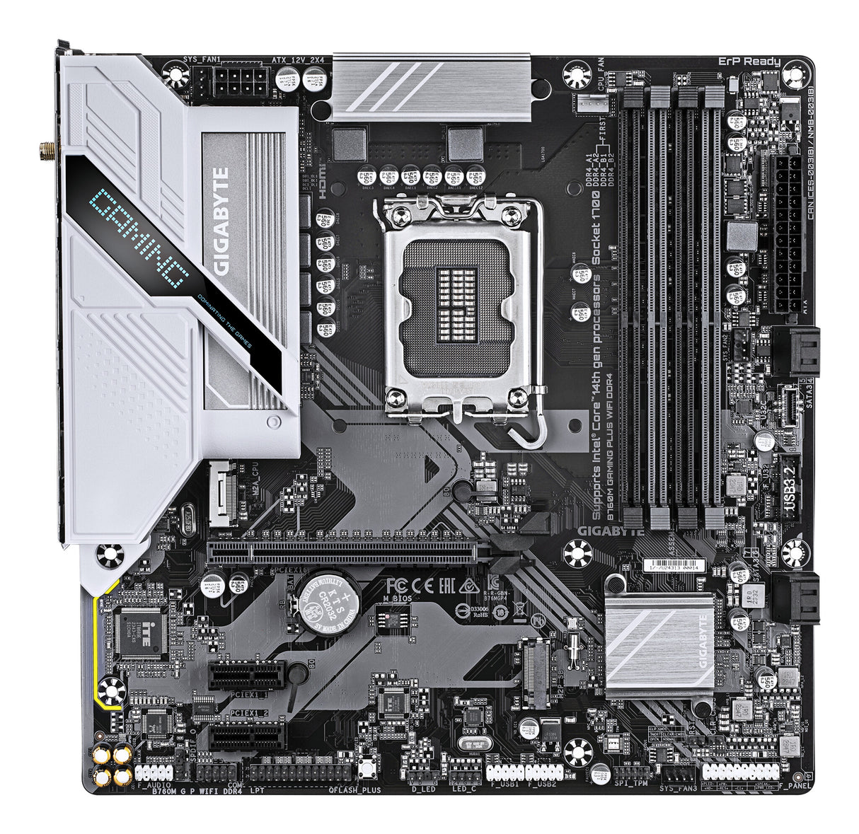 GIGABYTE B760M GAMING PLUS WIFI DDR4 Intel B760 LGA 1700 micro ATX