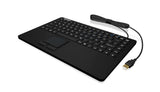 KeySonic KSK-5230 IN (CH) keyboard Office USB QWERTZ Swiss Black