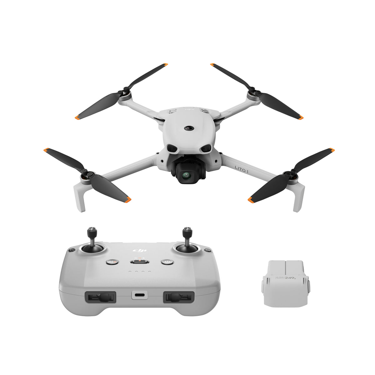 DJI Lito 1 4 rotors Quadcopter 48 MP 3840 x 2160 pixels 2590 mAh Grey