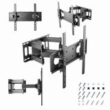 Gembird WM-55ST-04 tv-beslag 139,7 cm (55") Sort