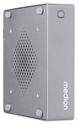 MEDION S06 MD35300 Intel® Core™ i5 i5-1335U 16 GB DDR4-SDRAM 512 GB SSD Mini PC Sølv