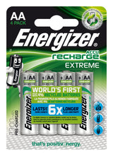 Energizer Accu Recharge Extreme 2300 AA BP4 Genopladeligt batteri Nikkel-Metalhydrid (NiMH)