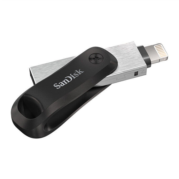 SanDisk 00183589 USB-nøgle 256 GB USB Type-A / Lightning 3.2 Gen 1 (3.1 Gen 1) Sort, Sølv