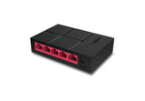 Mercusys MS105G netværksswitch Ikke administreret Gigabit Ethernet (10/100/1000) Sort