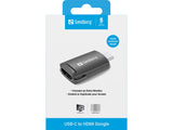 USB-C to HDMI 4K60Hz Dongle, Alu