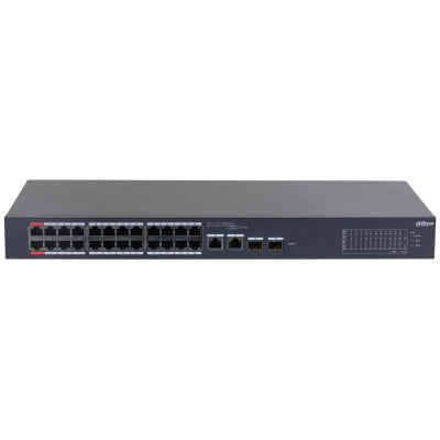 Dahua Technology DH-CS4226-24ET-240 netværksswitch Administreret L2 Gigabit Ethernet (10/100/1000) Strøm over Ethernet (PoE) Sort