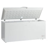 ScanDomestic CF560WE Kummefryser Fritstående 560 L Aluminium, Hvid