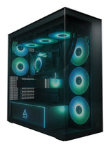 ARCTIC Xtender Black (Tinted Glass) Midi Tower Sort