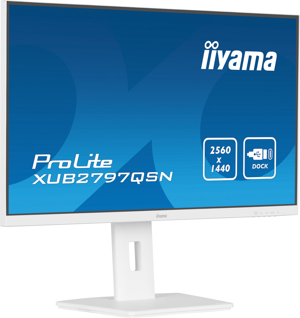 iiyama ProLite XUB2797QSN-W2 27 IPS 2560 x 1440 (2K) HDMI DisplayPort USB-C 100Hz