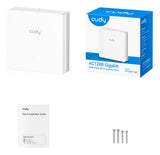 Cudy Netzwerkgeräte 1167 Mbit/s Hvid Strøm over Ethernet (PoE)