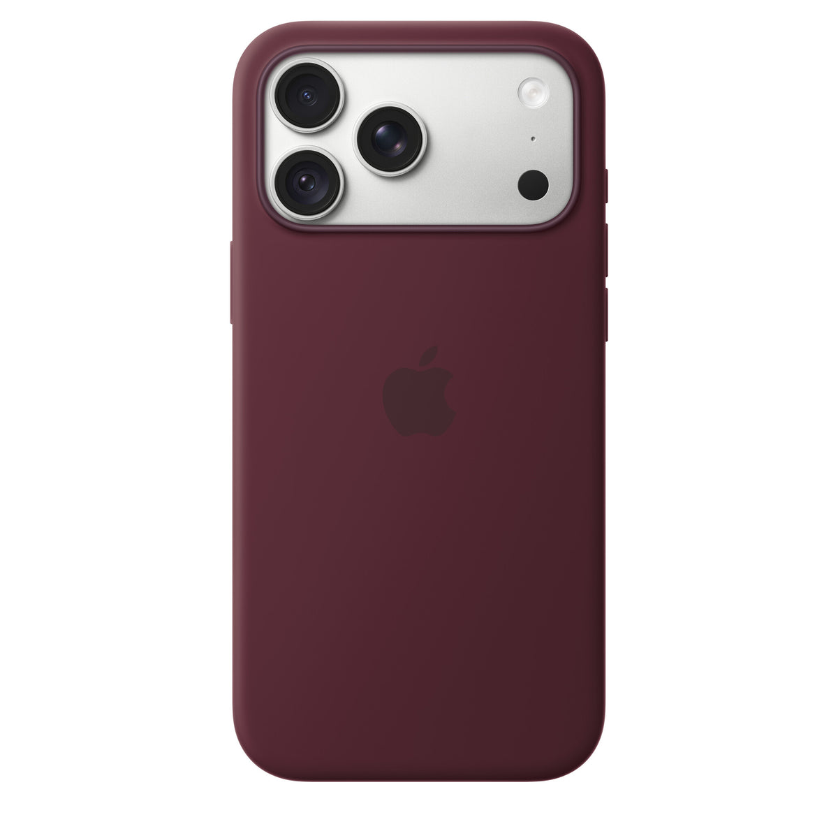 Apple iPhone 18 Pro Max Silicone Case with MagSafe - Burgundy
