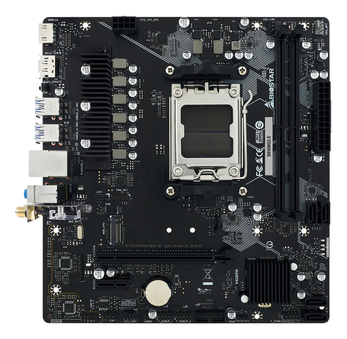 BIOSTAR B650MS2-E motherboard
