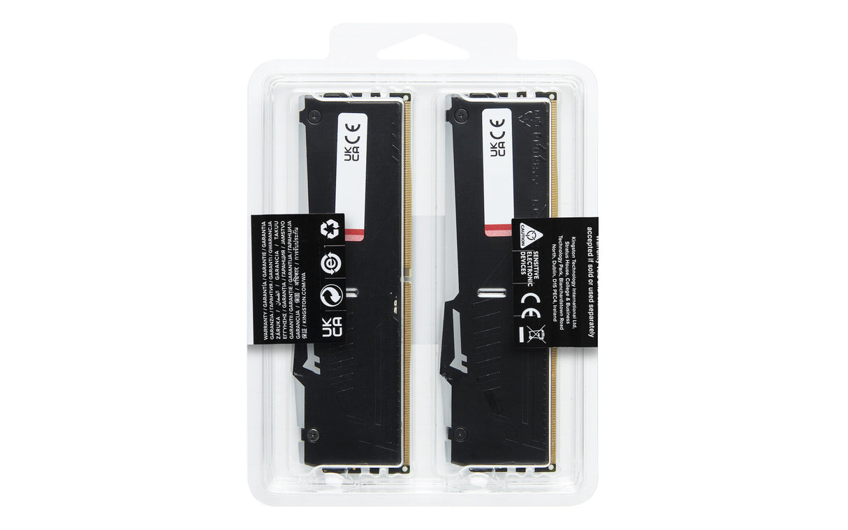 Kingston Technology FURY Beast 16 GB 5600 MT/s DDR5 CL36 DIMM (sæt med 2) RGB EXPO