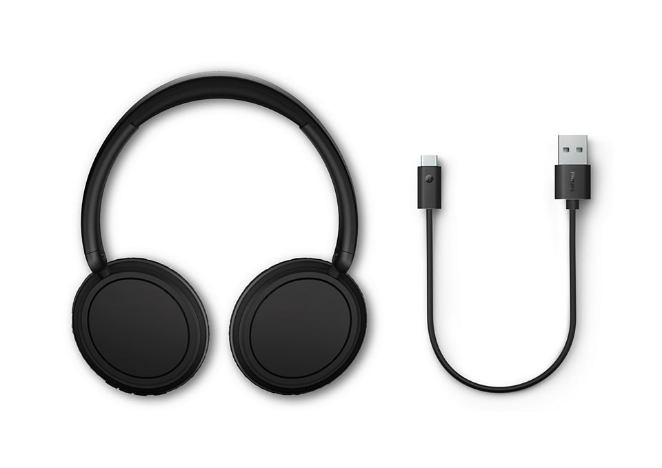 Philips 5000 series TAH5209BK/00 hovedtelefoner/headset Trådløs Opkald/musik Bluetooth Sort