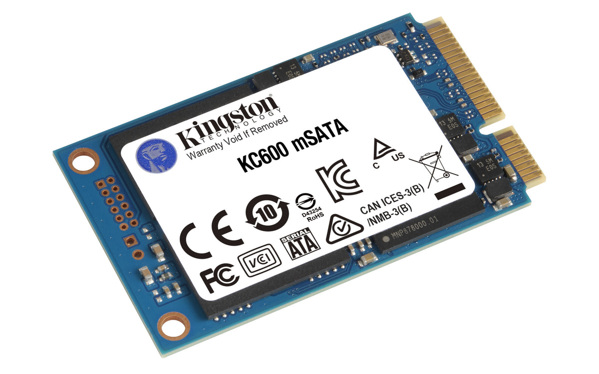 Kingston Technology 1024G SSD KC600 SATA3 mSATA