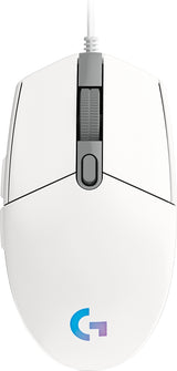 Logitech Gaming Mouse G102 LIGHTSYNC Optisk Kablet Hvid