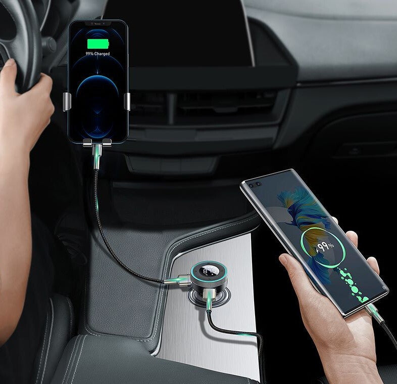 Baseus Energy Column Smartphone Sort Cigartænder Indendørs