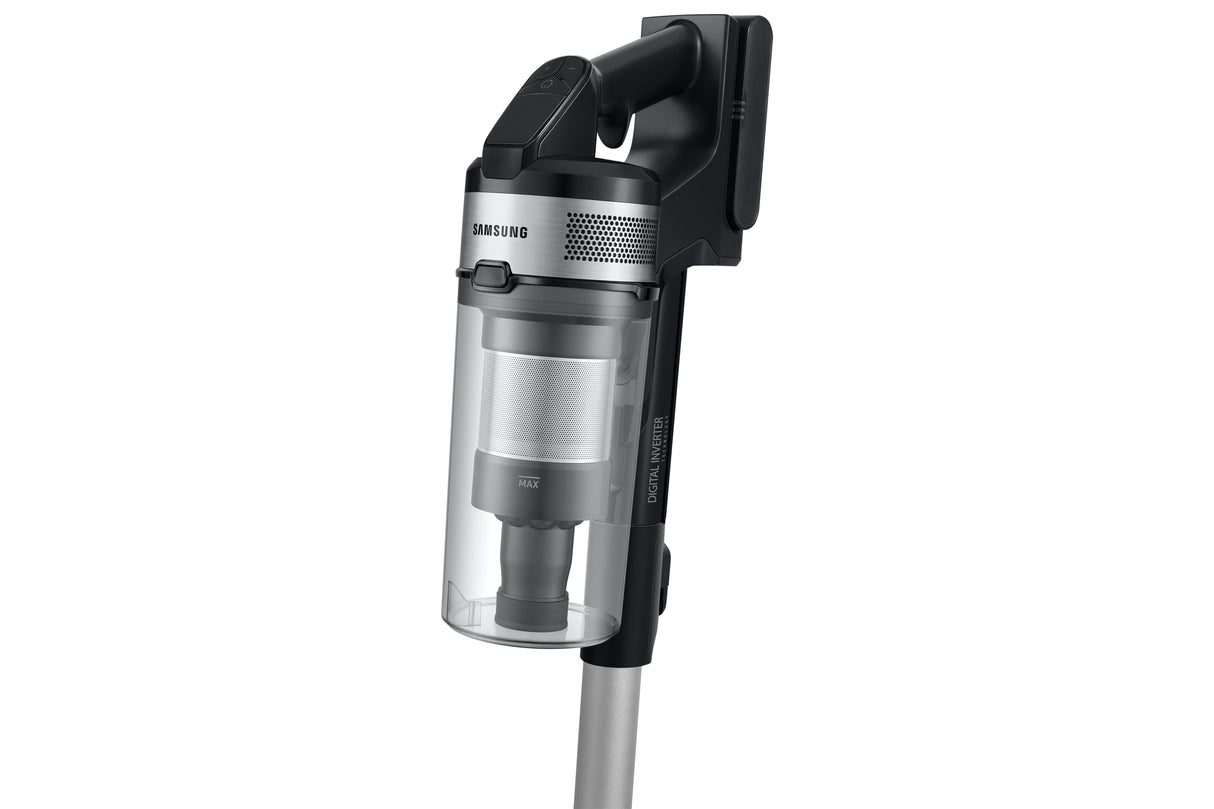 Samsung VS15A60AGR5 Stick vakuum Batteri Dry Poseløs 0,8 L 410 W Sort, Sølv