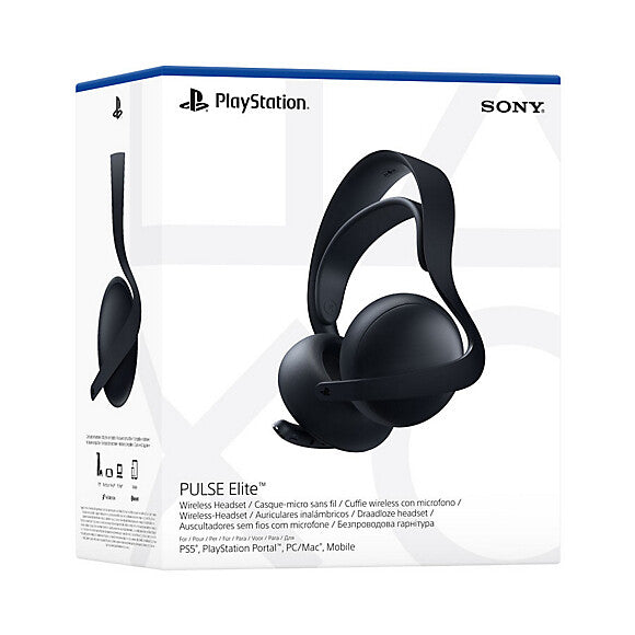 Sony Pulse Elite Headset Trådløs Spil Bluetooth Sort