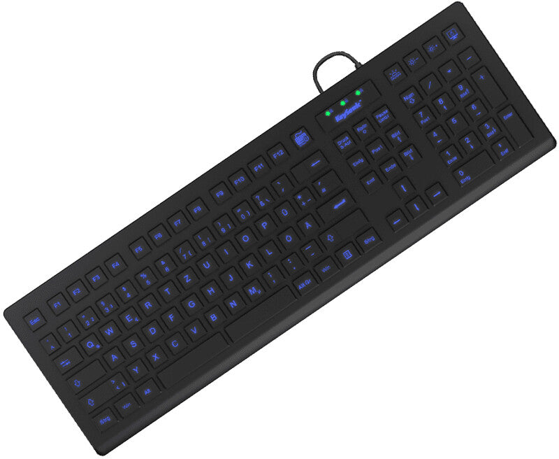 KeySonic KSK-8031INEL-B (DE) keyboard Industrial USB QWERTZ German Black