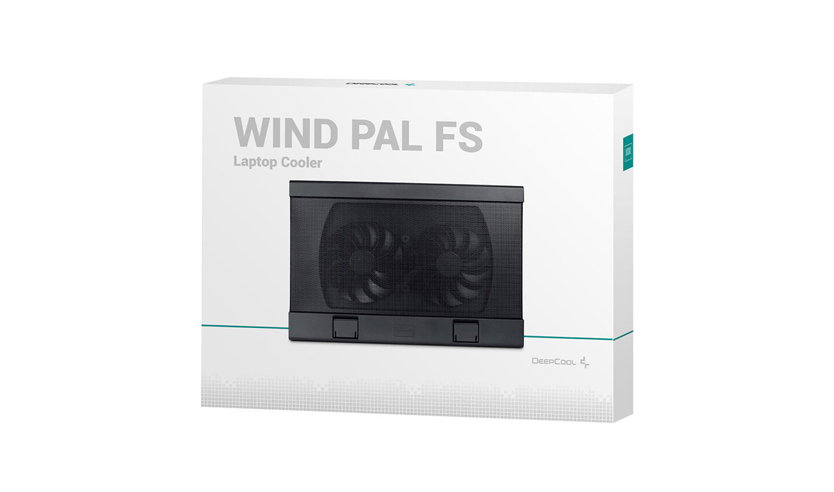 DeepCool Wind Pal FS køling til laptop 1200 rpm Sort
