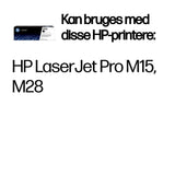 HP Original 44A LaserJet-tonerpatron, sort