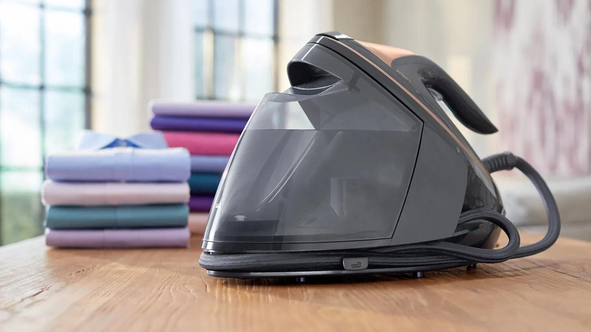 Philips PSG9040/80 Dampstrygning station 3100 W 1,8 L SteamGlide Elite-strygesål Sort