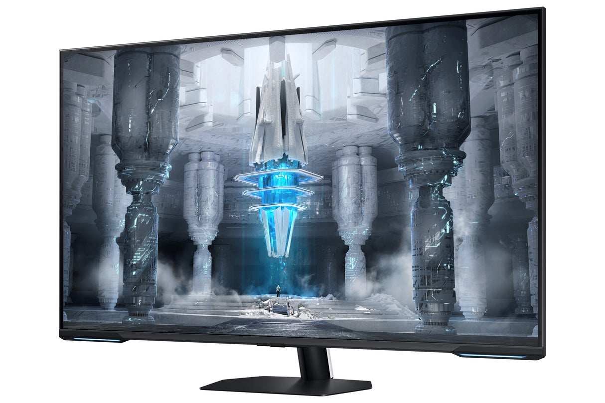 Samsung S43CG700NU computerskærm 109,2 cm (43") 3840 x 2160 pixel 4K Ultra HD LED Sort, Hvid