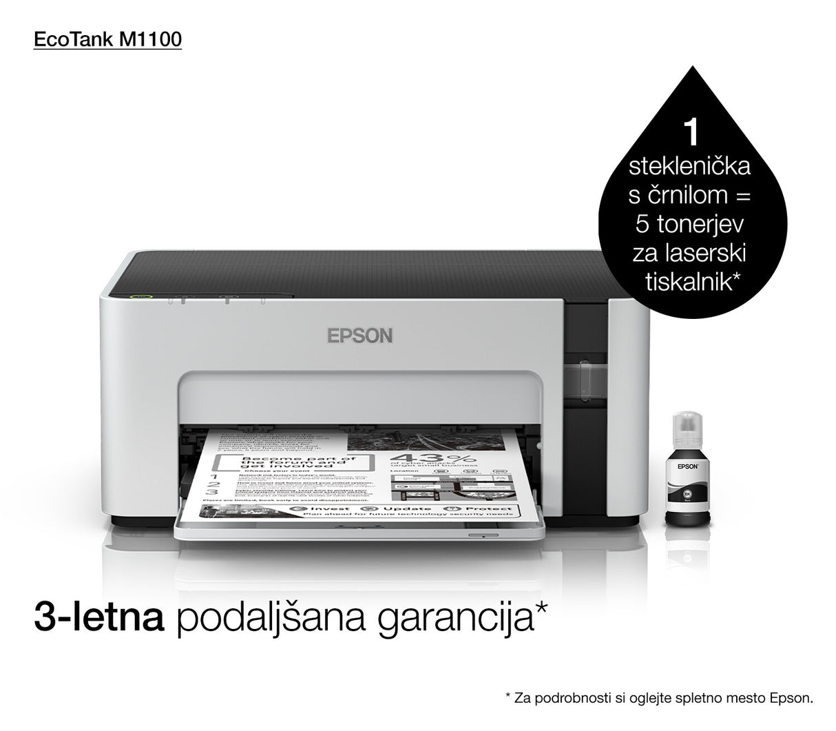 Epson EcoTank M1100 blækprinter 1440 x 720 dpi A4