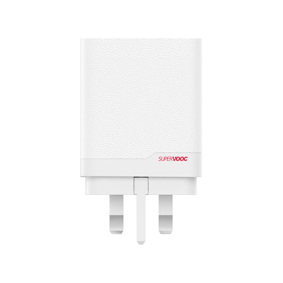 OnePlus 5461100631 oplader til mobil enhed Universel Hvid Vekselstrøm Hurtig opladning Indendørs