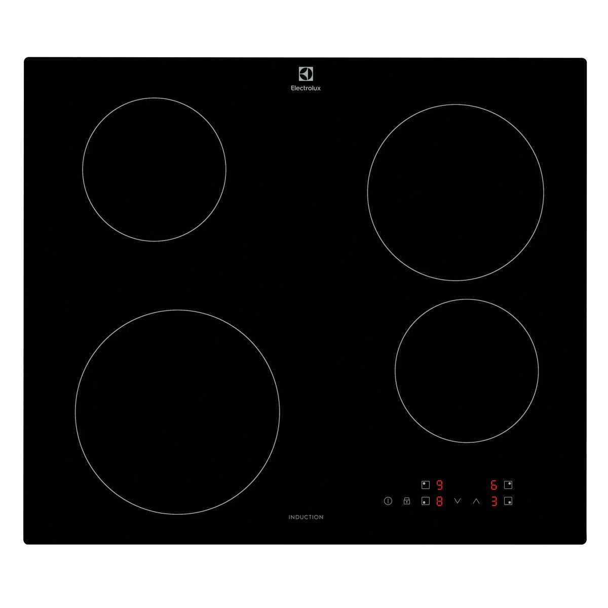 Electrolux LIB60424CK Sort Indbygget 60 cm Zone induktionskogeplade 4 zone(s)