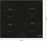 Bosch Serie | 4 PUE611BB5E Induktions kogeplade