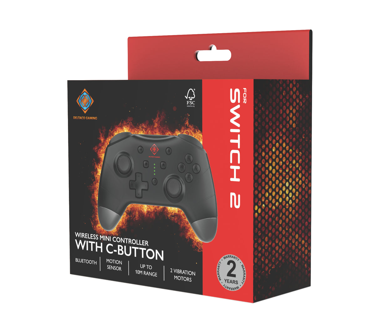 Deltaco Gaming mini controller Nintendo Switch/PC/Mobile/Tes