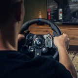 Logitech G G923 Sort USB 2.0 Rat + Pedaler Analog/digital PC, Xbox One, Xbox Series S, Xbox Series X