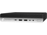 T1A HP EliteDesk 800 G5 Refurbished Intel® Core™ i5 i5-9500T 16 GB DDR4-SDRAM 512 GB SSD Windows 11 Pro Mini PC Sort, Sølv