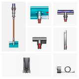 Dyson Cyclone V10 Submarine (2023) Trådløs Vakuum Nikkel/ Kobber EU 594446-01