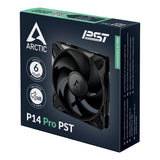 ARCTIC P14 Pro PST Computerkabinet Ventilator 14 cm Sort 1 stk