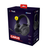 Trust GXT 493 Carus Headset Kabel & trådløs Headset, Hjelm Spil USB Type-C / USB Type-A Bluetooth Sort