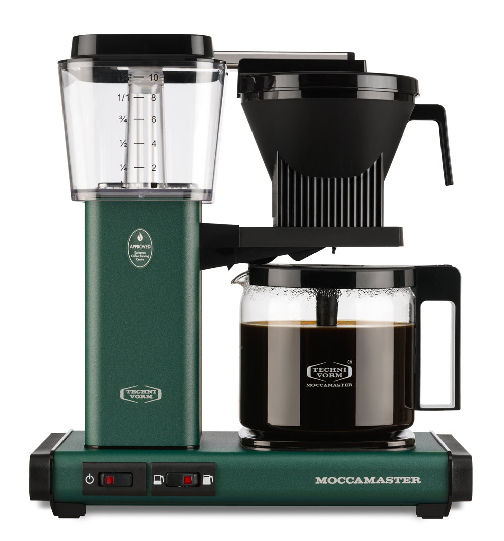 Moccamaster Optio kaffemaskine forest green