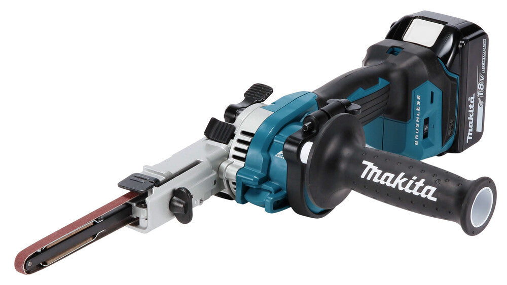 Makita DBS180 Bæltesliber 18V Batteri og lader ikke inkluderet